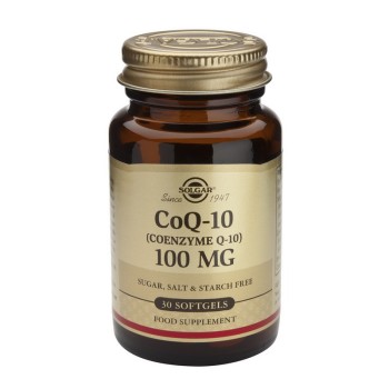 Coenzime Q-10 100mg (30 capsule), Solgar
