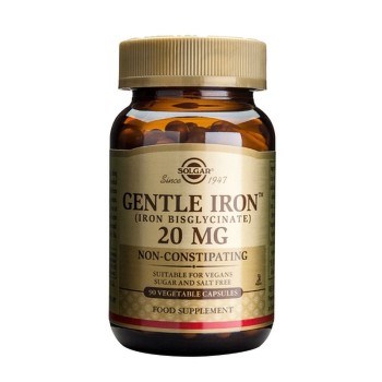 Gentle Iron 20mg (90 capsule), Solgar