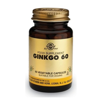 Ginkgo Biloba 60 (60 capsule), Solgar Ginkgo Biloba 60 (60 capsule), Solgar