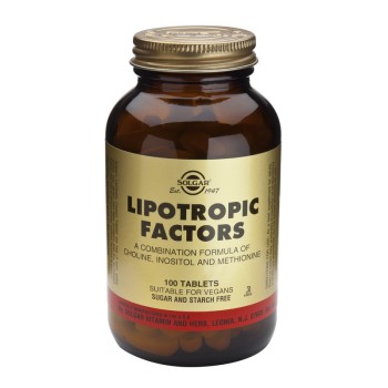 Lipotropic Factors (100 tablete), Solgar Lipotropic Factors (100 tablete), Solgar