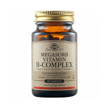 Megasorb Vitamin B-Complex (50 tablete), Solgar
