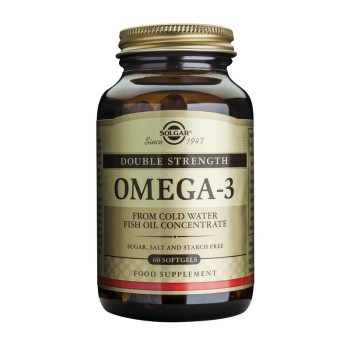 Omega-3 dublu concentrate (60 capsule), Solgar