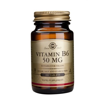 Vitamin B-6 50mg (100 tablete), Solgar