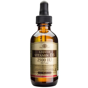 Vitamin D3 2500IU (59ml), Solgar Vitamin D3 2500IU (59ml), Solgar