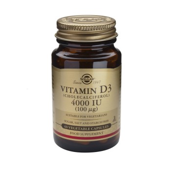 Vitamin D3 4000IU (60 capsule), Solgar Vitamin D3 4000IU (60 capsule), Solgar