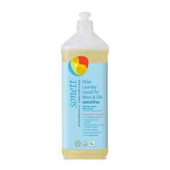 Detergent ecologic lichid pentru lana si matase neutru (1 litru), Sonett