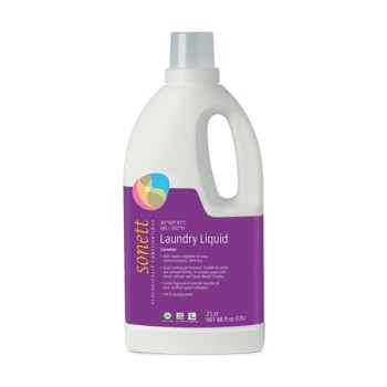 Detergent ecologic lichid pentru rufe albe si colorate lavanda (2 litri), Sonett