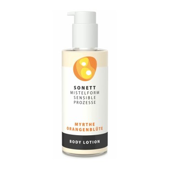 Lotiune de corp cu mirt si flori de portocal bio (145 ml), Sonett