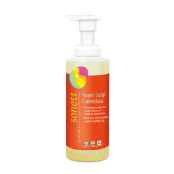 Sapun lichid ecologic spumant cu galbenele pentru copii (200 ml), Sonett Sapun lichid ecologic spumant cu galbenele pentru copii (200 ml), Sonett