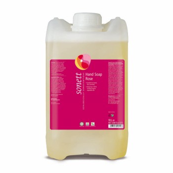 Sapun lichid - gel de dus ecologic trandafiri (10 litri), Sonett