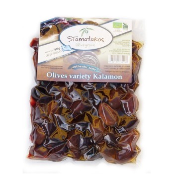 Masline Kalamata vidate bio (500 grame), Stamatakos Masline Kalamata vidate bio (500 grame), Stamatakos