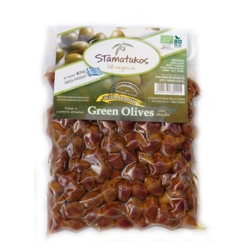Masline verzi vidate bio (250 grame), Stamatakos Masline verzi vidate bio (250 grame), Stamatakos