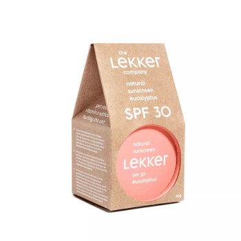 Crema naturala cu protectie solara SPF 30 (70 grame), The Lekker Company