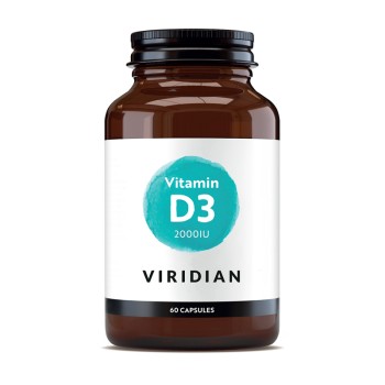 Vitamin D3 2000UI (60 capsule), Viridian Vitamin D3 2000UI (60 capsule), Viridian