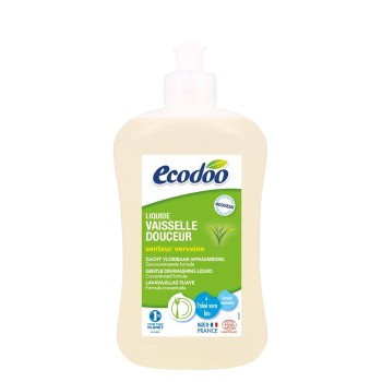 Detergent bio vase cu aloe vera si verbena (500ml), Ecodoo Detergent bio vase cu aloe vera si verbena (500ml), Ecodoo