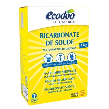 Bicarbonat de sodiu pentru menaj (1kg), Ecodoo Bicarbonat de sodiu pentru menaj (1kg), Ecodoo