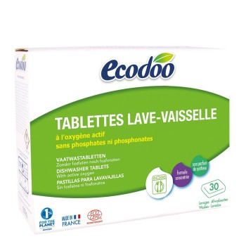 Tablete pentru masina de spalat vase - (30x20g), Ecodoo Tablete pentru masina de spalat vase - (30x20g), Ecodoo
